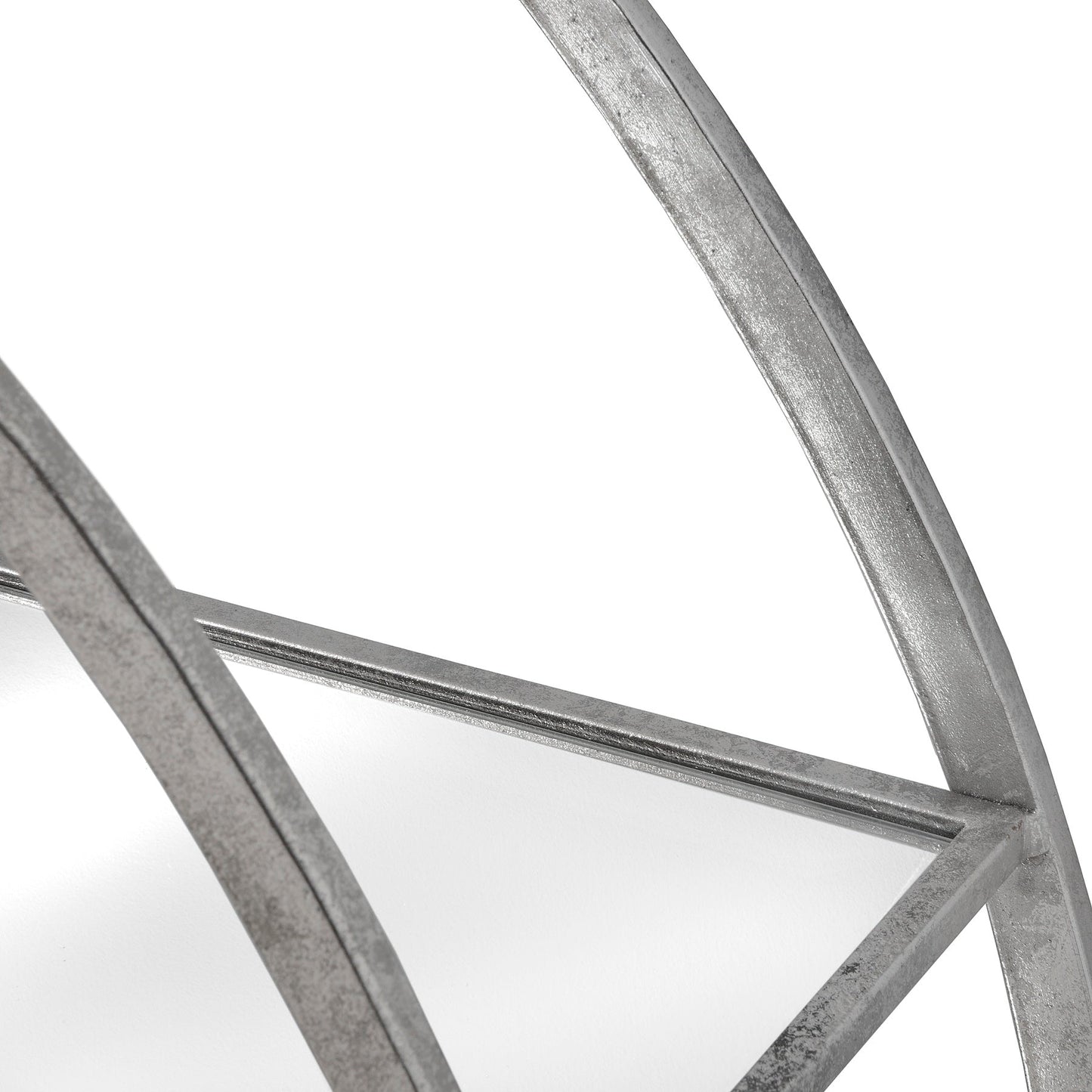 Silver Large Wall Hanging Multi Shelf
