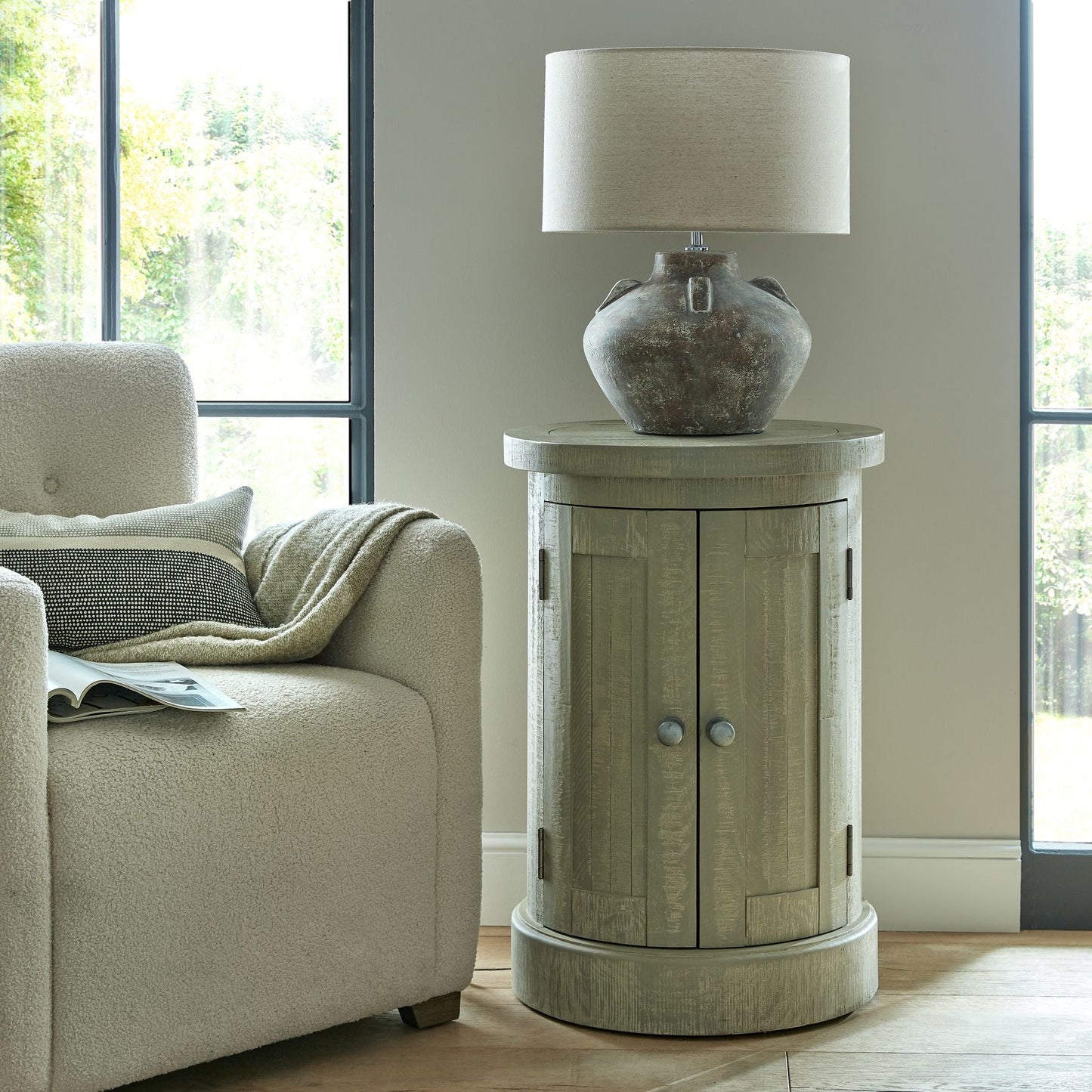 Siena Brown Lekanis Lamp